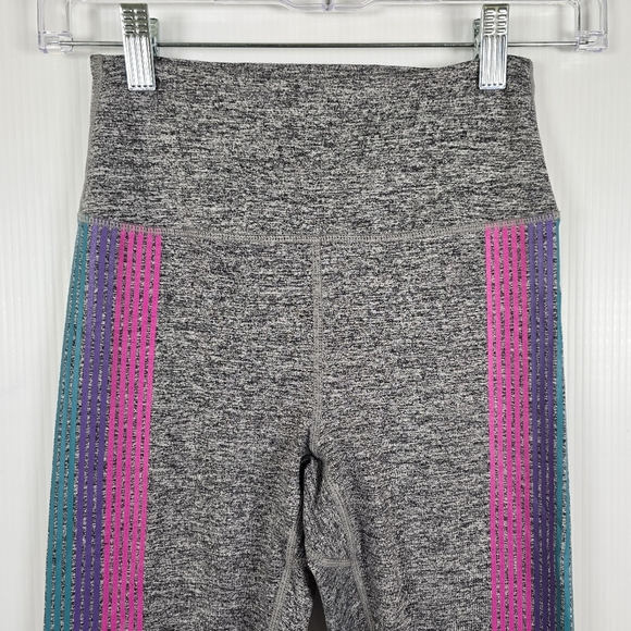 NWOT Spiritual Gangster Women's Grey Essential Leggings Rainbow Size XS - Picture 3 of 15